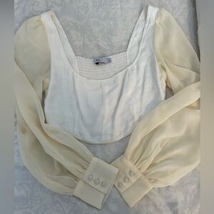 Adika crop long sleeve